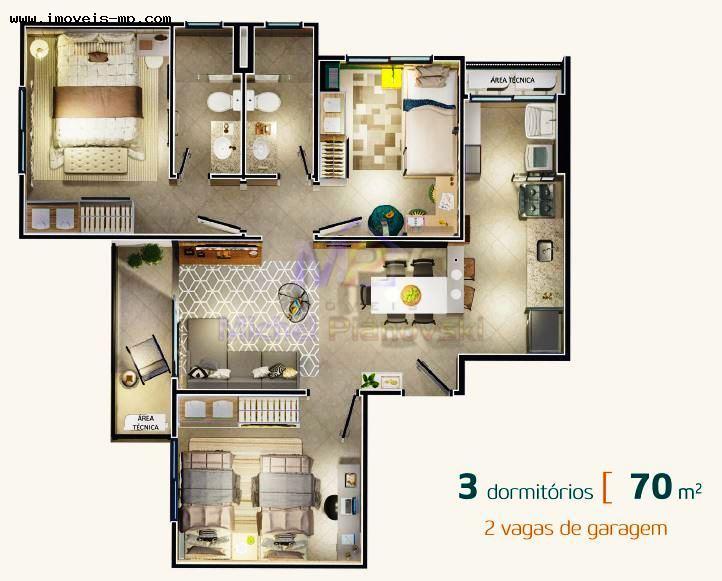 Apartamento à venda com 3 quartos, 70m² - Foto 26